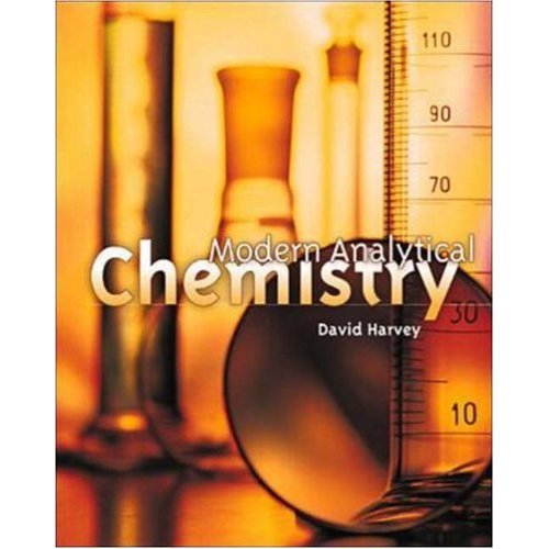 کتاب شیمی تجزیه پیشرفته دیوید هاروی Modern Analytical Chemistry